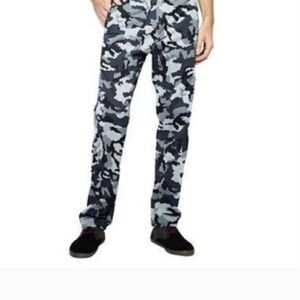 Levi's Men's Camo Pants Black Gray Size 28W x 32L Grunge Punk Artsy Indie